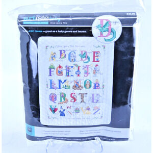 Artiste Baby Quilt Blanket Kit Girl Boy Toddler ABC Alphabet Gift